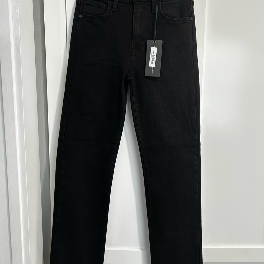 Just Black Straight Black Jeans Classic Design